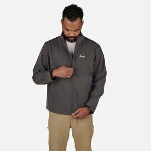 Slumberjack Men's Outdoor Explorer Soft Shell Jacket MD Charcoal Waterproof